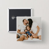 Personalisiertes Foto für die Familie Button (Vorne & Hinten)