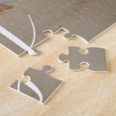 Personalisiertes Foto für die Familie und Name Eig Puzzle (Seite)