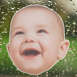 Personalisiertes Foto für die Oberfläche von Aufk Aufkleber