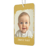Personalisiertes Foto für Familien — beidseitig | Autolufterfrischer (Links)