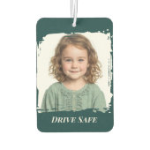 Personalisiertes Foto für Familien — beidseitig | Autolufterfrischer (Rückseite)