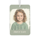Personalisiertes Foto für Familien — beidseitig | Autolufterfrischer (Rückseite)