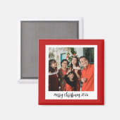 Personalisiertes Foto für Familien Magnet (Vorderseite/Rückseite)