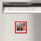 Personalisiertes Foto für Familien Magnet (In Situ (Geschirrspüler))