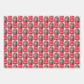 Personalisiertes Foto für Familien zum Geburtstag Geschenkpapier Set (Vorderseite 2)