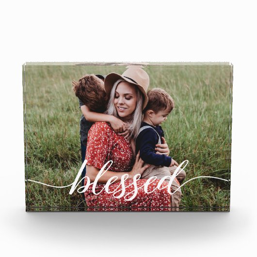 Personalisiertes Foto für gesegnete Skripte (Vorderseite)