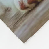 Personalisiertes Foto für Haustiere Fleecedecke (Ecke)