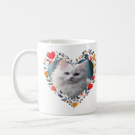 Personalisiertes Foto für Haustiere in geblähter H Kaffeetasse