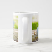 Personalisiertes Foto für Haustiere Jumbo-Tasse (Rückseite)