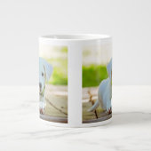 Personalisiertes Foto für Haustiere Jumbo-Tasse (Vorderseite)
