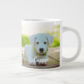 Personalisiertes Foto für Haustiere Jumbo-Tasse (Rechts)