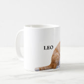 Personalisiertes Foto für Haustiere Kaffeetasse (Vorderseite Links)