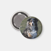 Personalisiertes Foto für Haustiere Magnet (Vorderseite/Rückseite)