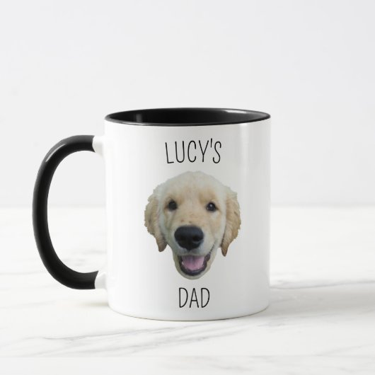 Personalisiertes Foto für Hunde Tasse (Links)