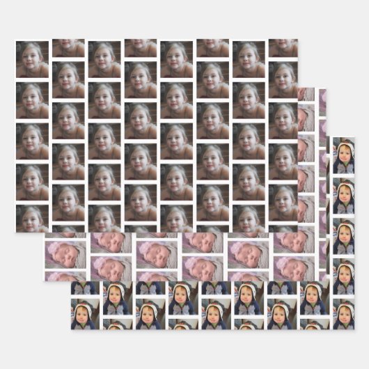 Personalisiertes Foto für Kinder Geschenkpapier Set (Set)