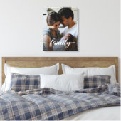 Personalisiertes Foto für  Skripte der benutzerdef Leinwanddruck (Insitu (Schlafzimmer))