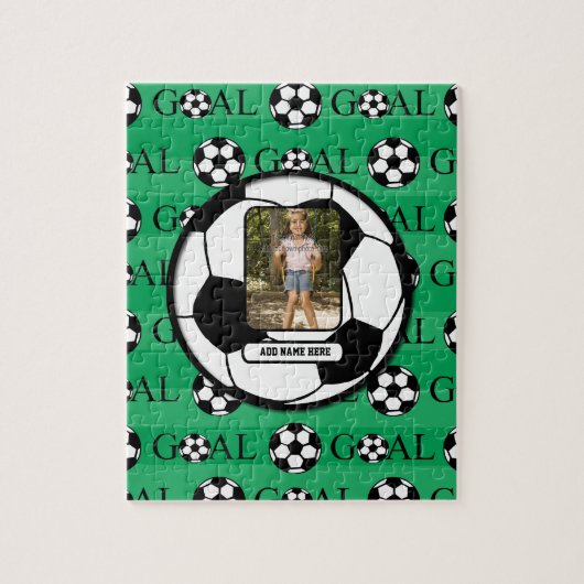 Personalisiertes Foto Fußball Puzzle (Vertikal)