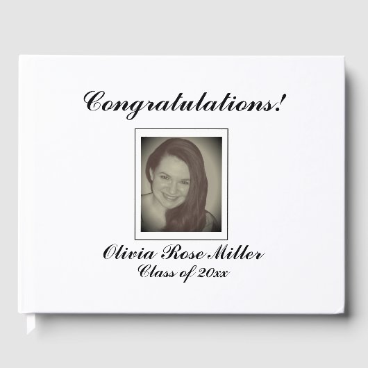 Personalisiertes Foto Gästebuch (Vorderseite)