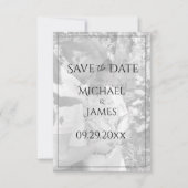 Personalisiertes Foto Gay Couple Save the Date (Vorderseite)