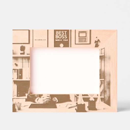 Personalisiertes Foto Geätzte Rahmen (Vorderseite)