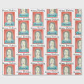 Personalisiertes Foto Geburtstag Geschenkpapier (Flach)