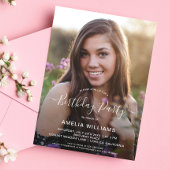 Personalisiertes Foto Geburtstag im Alter Einladung