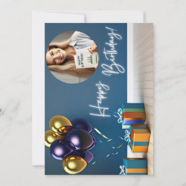 Personalisiertes Foto Geburtstagskarte - Balloons  Einladung