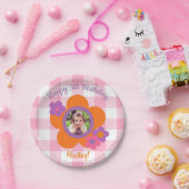 Personalisiertes Foto Geburtstagspapier Teller (Party)