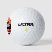 Personalisiertes Foto gedruckt Golfball (Logo)