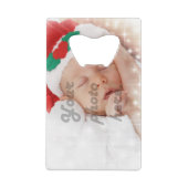 Personalisiertes Foto Geldkarten Flaschenöffner (Rückseite)