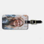 Personalisiertes Foto Gepäckanhänger (Vorderseite horizontal)