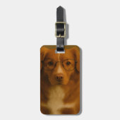 Personalisiertes Foto Gepäckanhänger (Vorderseite vertikal)