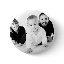 Personalisiertes Foto Geschenk für Ihm Button Butt
