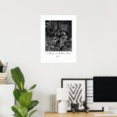 Personalisiertes Foto-Geschenk für Mama mit Bildbe Poster (Heimbüro)