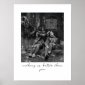 Personalisiertes Foto-Geschenk für Mama mit Bildbe Poster (Vorne)