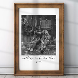 Personalisiertes Foto-Geschenk für Mama mit Bildbe Poster