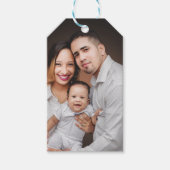 Personalisiertes Foto Geschenkanhänger (Vorderseite)