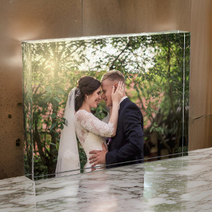 Personalisiertes Foto-Geschenkblock zum Jubiläum f Fotoblock