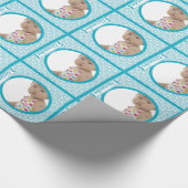 Personalisiertes Foto Geschenkpapier (Ecke)