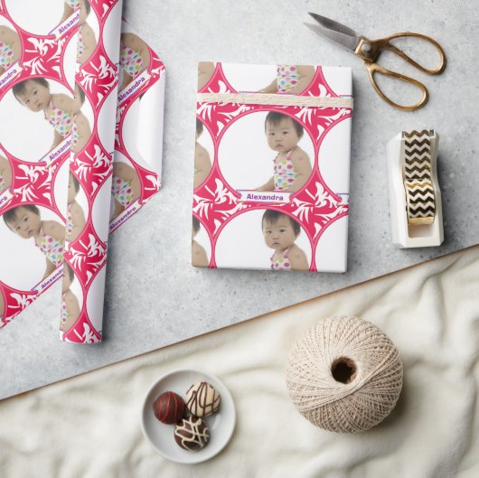 Personalisiertes Foto Geschenkpapier (Kunsthandwerk)