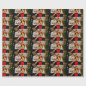 Personalisiertes Foto Geschenkpapier (Flach)