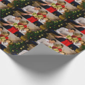 Personalisiertes Foto Geschenkpapier (Ecke)