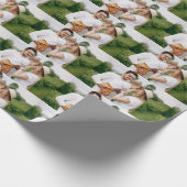 Personalisiertes Foto Geschenkpapier (Ecke)