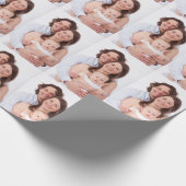 Personalisiertes Foto Geschenkpapier (Ecke)