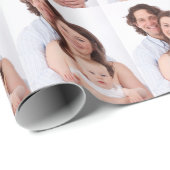 Personalisiertes Foto Geschenkpapier (Rolleneckpunkt)