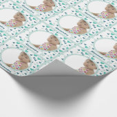 Personalisiertes Foto Geschenkpapier (Ecke)