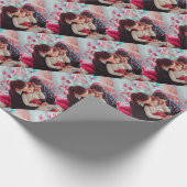 Personalisiertes Foto Geschenkpapier (Ecke)