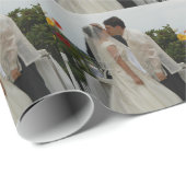 Personalisiertes Foto Geschenkpapier (Rolleneckpunkt)