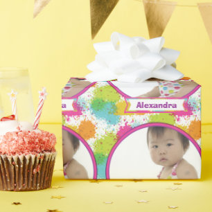 Personalisiertes Foto Geschenkpapier
