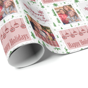 Personalisiertes Foto-Geschenkpapier mit Briefmark Geschenkpapier